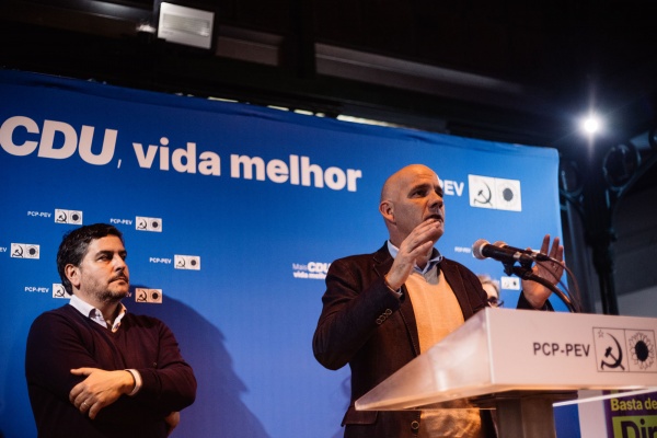 Comício CDU em Torres Novas