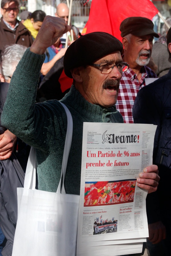 Comício comemorativo do 96º aniversário do PCP, Lisboa
