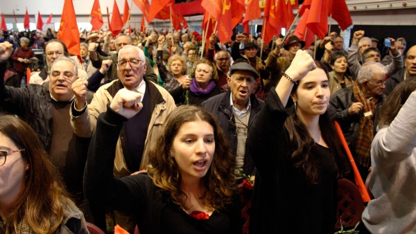 Comício comemorativo do 96º aniversário do PCP, Lisboa