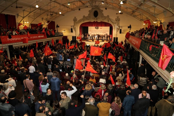 Rally commemorating PCP's 98th anniversary, Lisbon