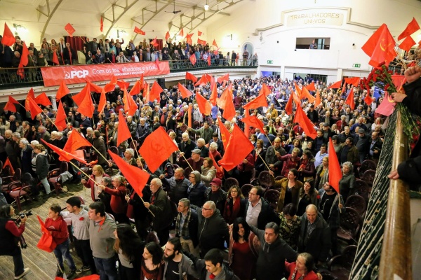 Rally commemorating PCP's 98th anniversary, Lisbon