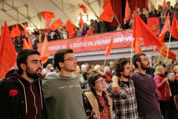 Rally commemorating PCP's 98th anniversary, Lisbon