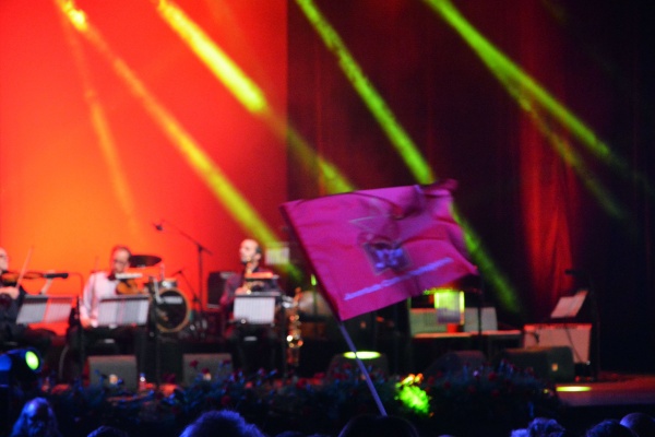 Comício comemorativo do Centenário da Revolução de Outubro