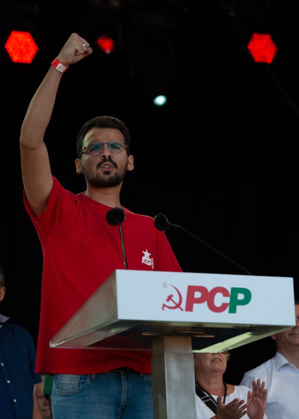 Rally of the 46th edition of the Avante! Festival