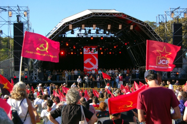 Rally of the 46th edition of the Avante! Festival