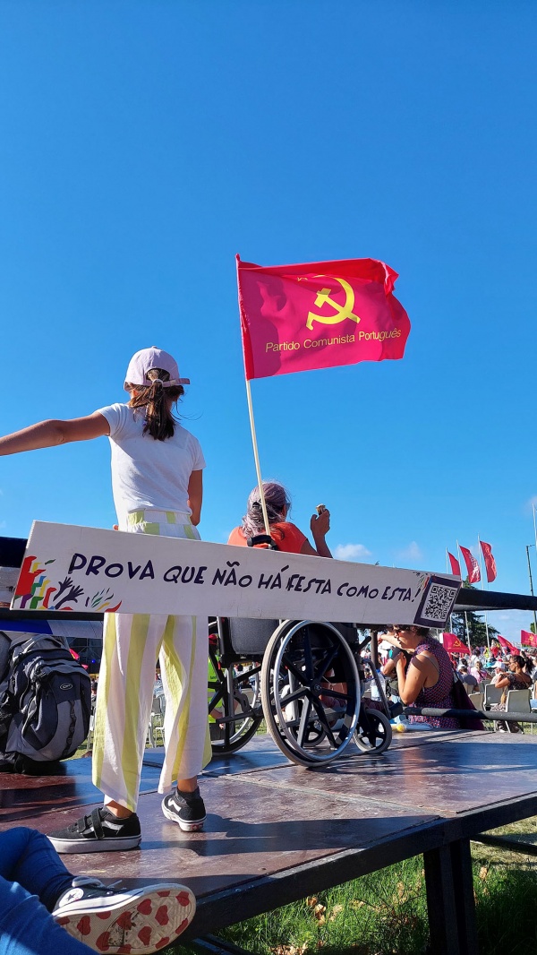 Rally of the 46th edition of the Avante! Festival