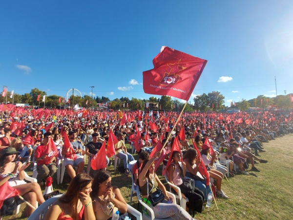 Rally of the 46th edition of the Avante! Festival