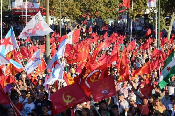 Rally of the 46th edition of the Avante! Festival