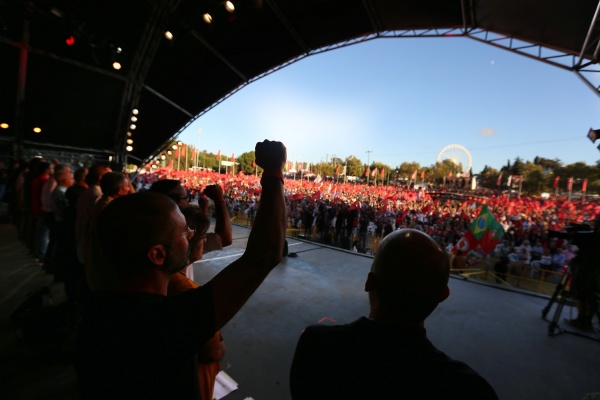 Rally of the 46th edition of the Avante! Festival