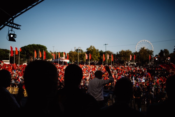 Comício da 50.º Festa do Avante!