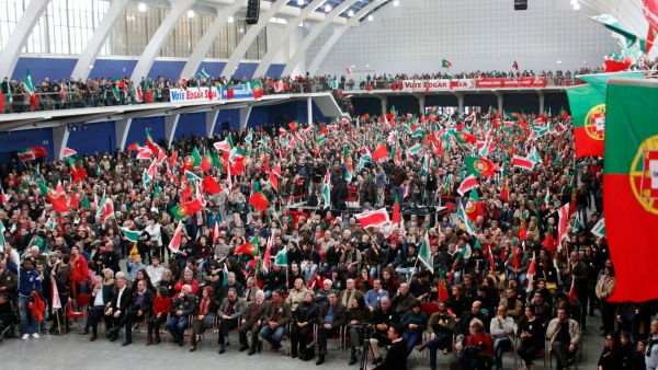 Comício em Lisboa da candidatura de Edgar Silva à Presidência da República