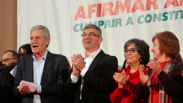 Comício em Lisboa da candidatura de Edgar Silva à Presidência da República