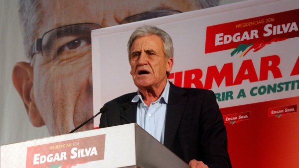 Comício em Lisboa da candidatura de Edgar Silva à Presidência da República