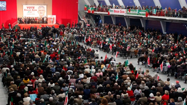 Comício em Lisboa da candidatura de Edgar Silva à Presidência da República