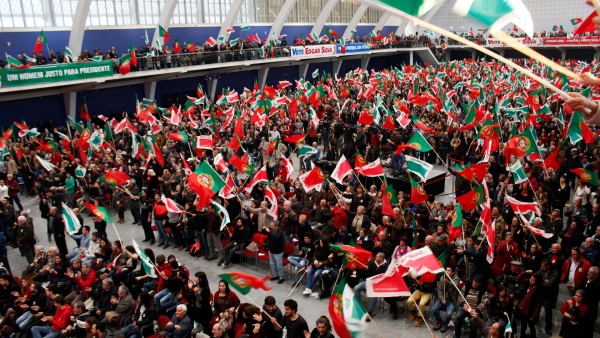 Comício em Lisboa da candidatura de Edgar Silva à Presidência da República