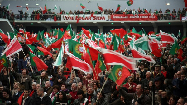 Comício em Lisboa da candidatura de Edgar Silva à Presidência da República