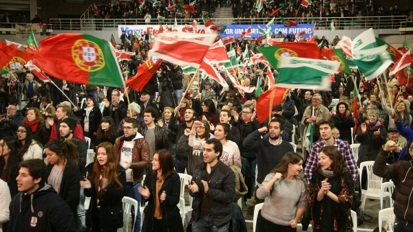 Comício no Porto da candidatura de Edgar Silva à Presidência da República