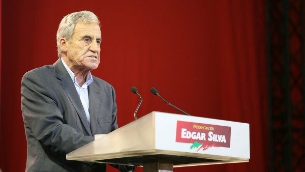 Comício no Porto da candidatura de Edgar Silva à Presidência da República