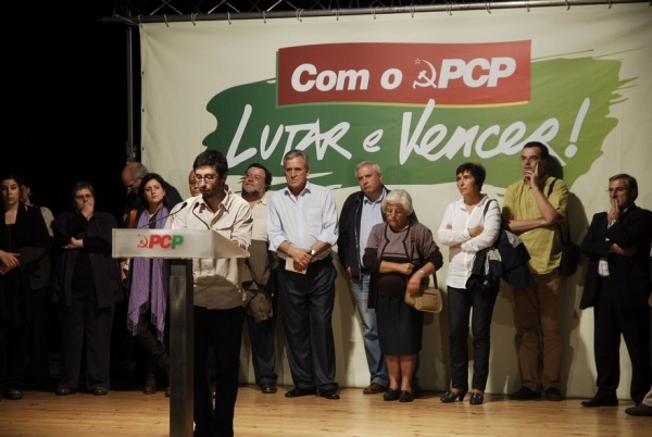 Comício do PCP em Coimbra