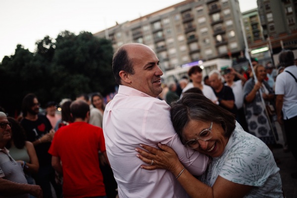 Comício em Almada