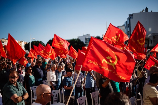 Comício em Almada