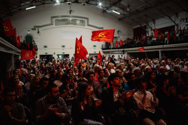 Comício em Lisboa
