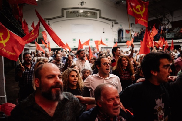 Comício em Lisboa