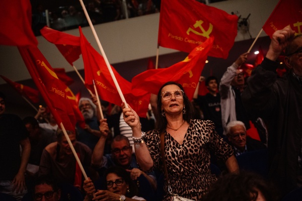 Comício em Vila Nova de Gaia