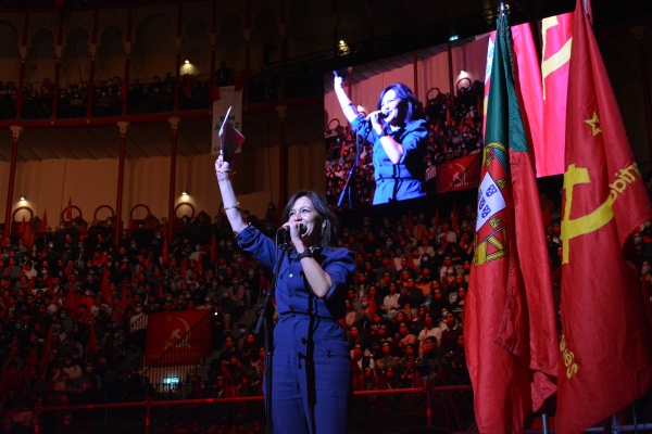 Comício «O Futuro tem partido. Liberdade, Democracia, Socialismo»