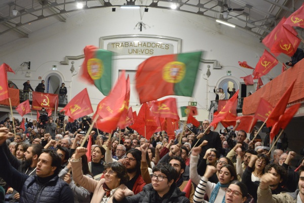 Comício «É hora de mudar de política» em Lisboa
