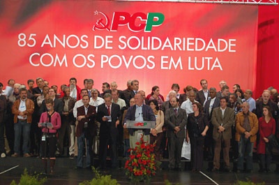 Comício Internacional de Partidos Comunistas e Operários, Almada - 11 de Novembro de 2006