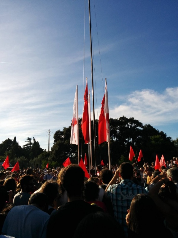 Comício «Mais espaço, mais Festa - Futuro com Abril - Avante com a campanha»