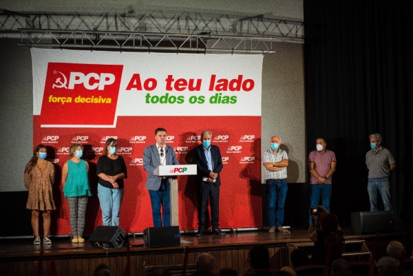 Comício «PCP – Força decisiva Ao teu lado todos os dias»