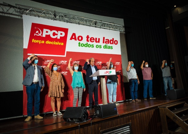 Comício «PCP – Força decisiva Ao teu lado todos os dias»