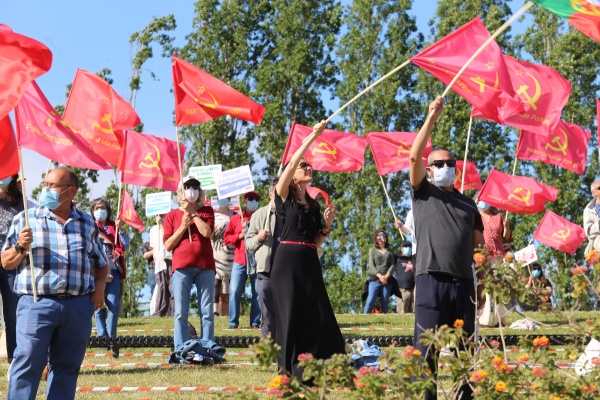 PCP rally - «Not a single right less. Confidence and struggle for a better life»