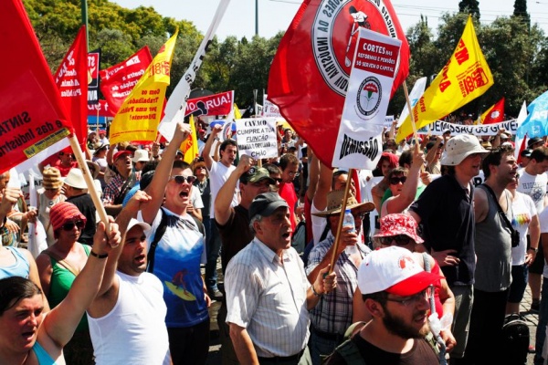 Concentração da CGTP-IN - «Todos a Belém»