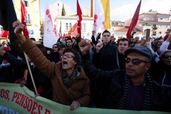 Concentração da CGTP-IN - «Votar Contra o Orçamento do Estado» - Lisboa