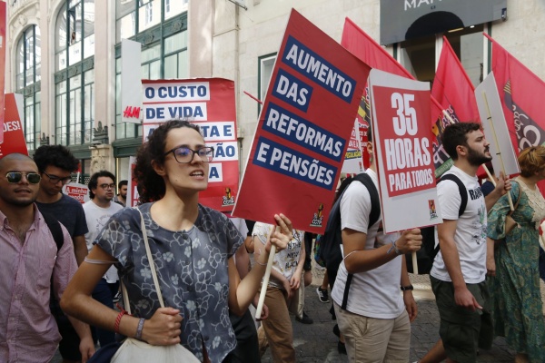 Concentração da CGTP-IN