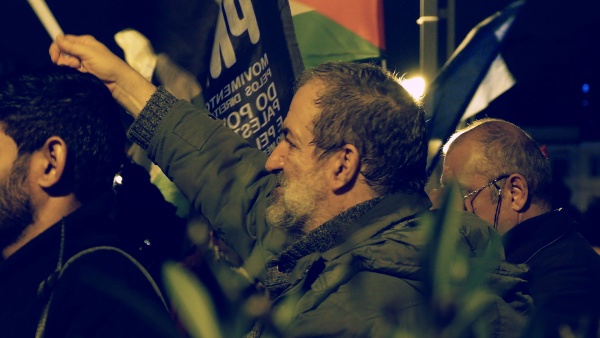 Concentração pela Paz no Médio Oriente e pelos direitos do Povo Palestiniano