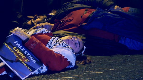 Concentração pela Paz no Médio Oriente e pelos direitos do Povo Palestiniano