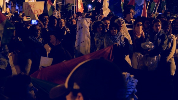 Concentração pela Paz no Médio Oriente e pelos direitos do Povo Palestiniano