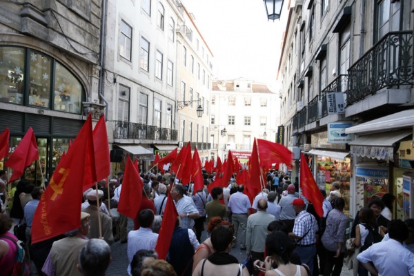 Desfile-Comício do PCP "É tempo de dizer basta"