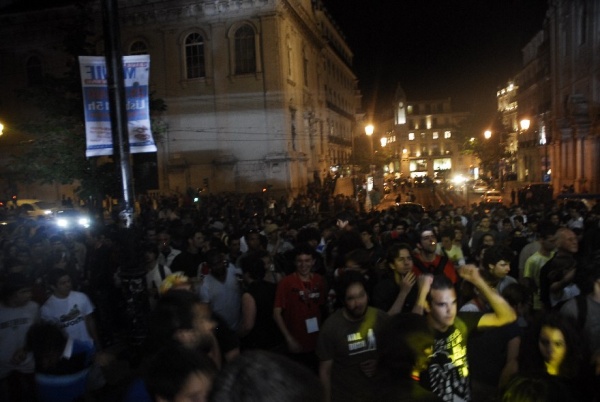 No âmbito do 9º Congresso da JCP realizou-se, em Lisboa, um desfile que culminou num concerto, no Largo Camões, onde participar