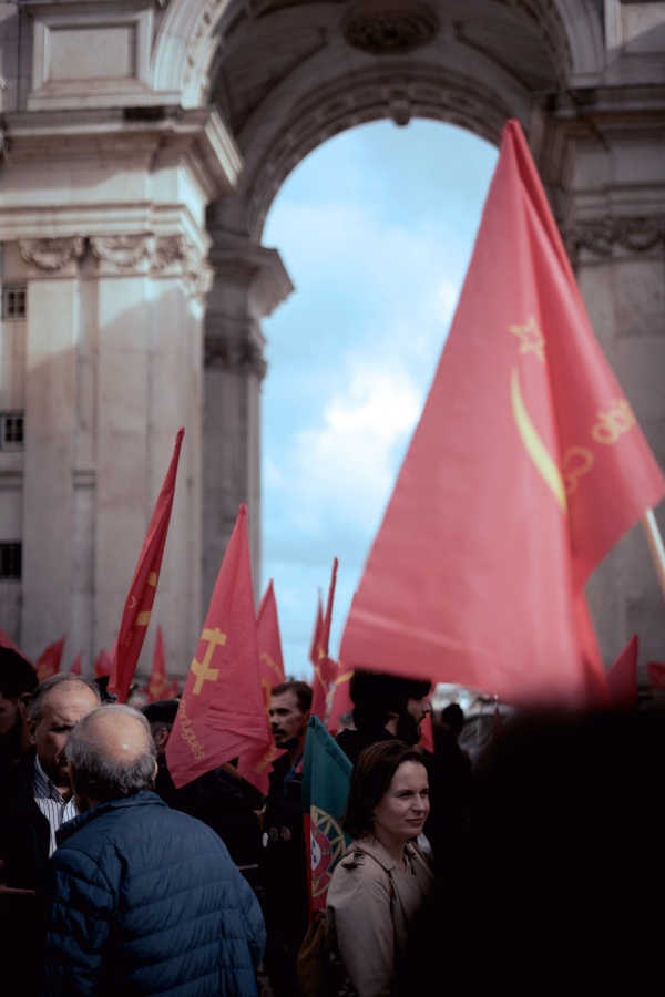 Desfile PCP «Combater o custo de vida. Aumentar salários e pensões. Abaixo o Pacote Laboral», Lisboa