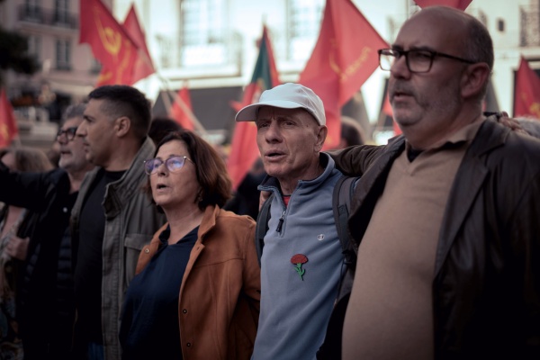 Desfile PCP «Combater o custo de vida. Aumentar salários e pensões. Abaixo o Pacote Laboral», Lisboa