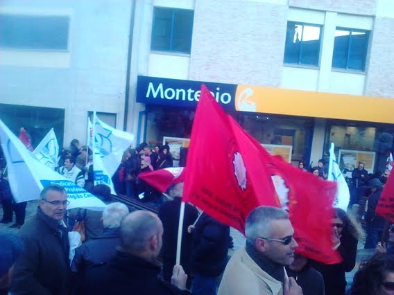 Concentração na Covilhã contra o Orçamento do Estado