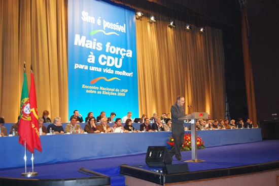 Encontro Nacional do PCP sobre as Eleições 2009, Almada - 28 de Fevereiro de 2009