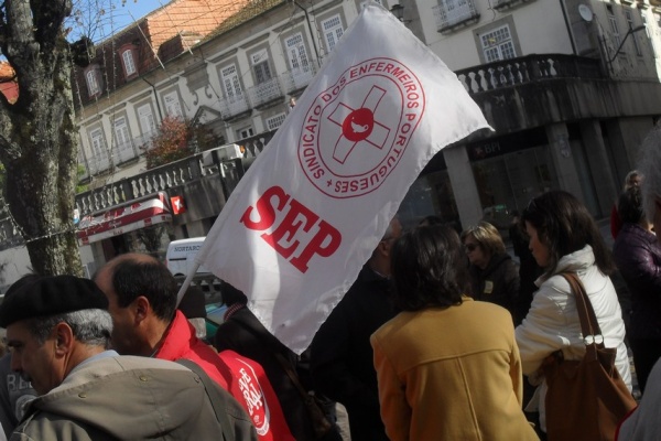 Concentração em Viseu