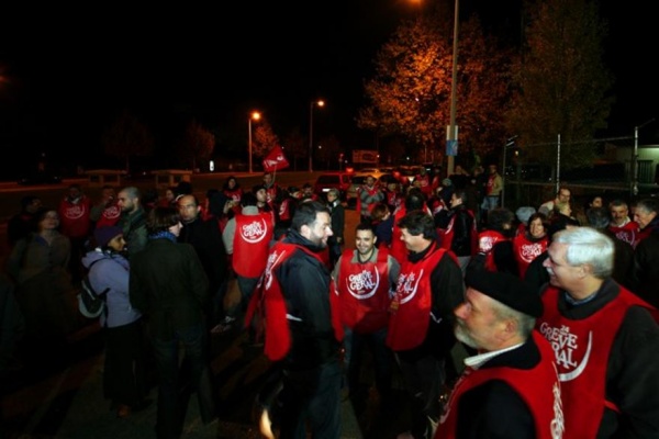 24/Nov - Piquete Carris Cabo Ruivo - Lisboa