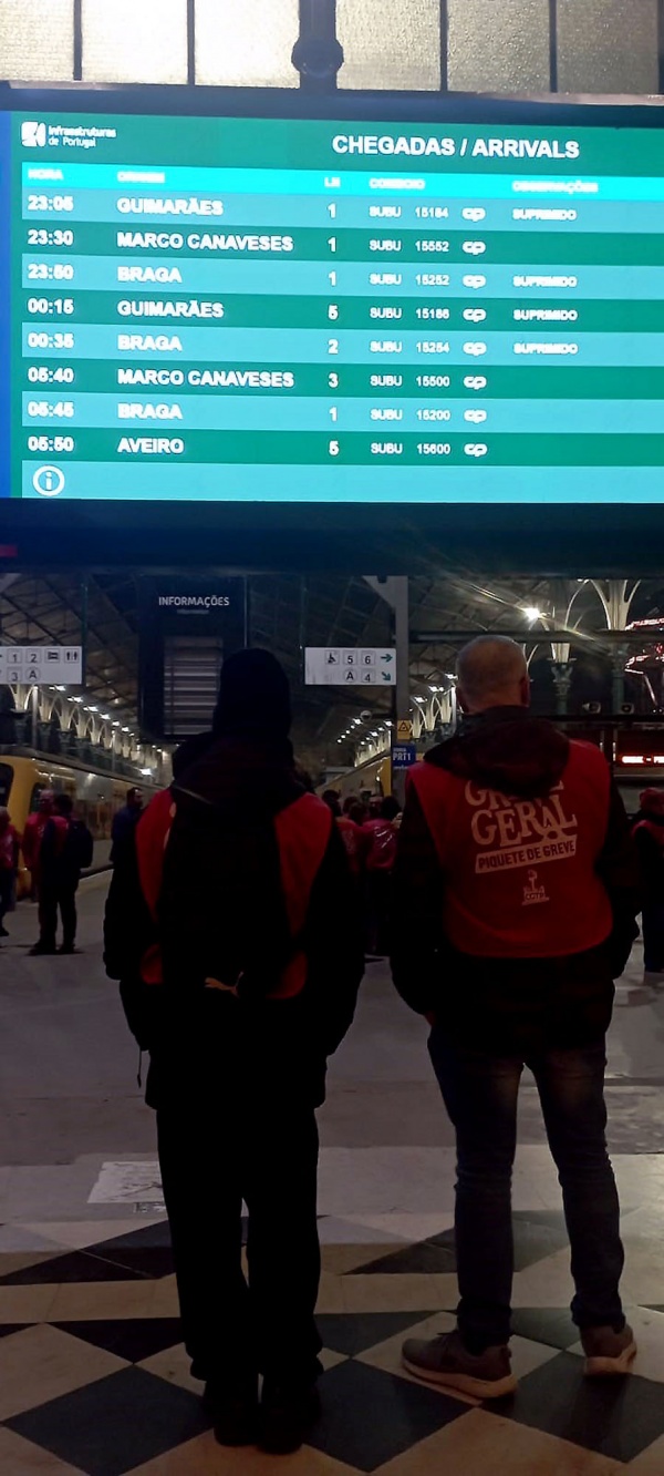 Greve Geral contra o Pacote Laboral - 11 Dezembro 2025